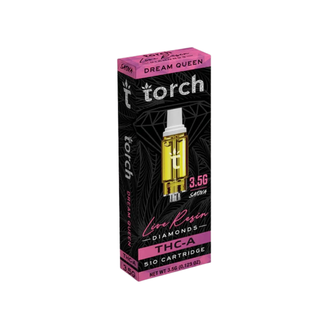 TORCH LIVE RESIN DIAMONDS 3.5G THC-A CARTS TORCH