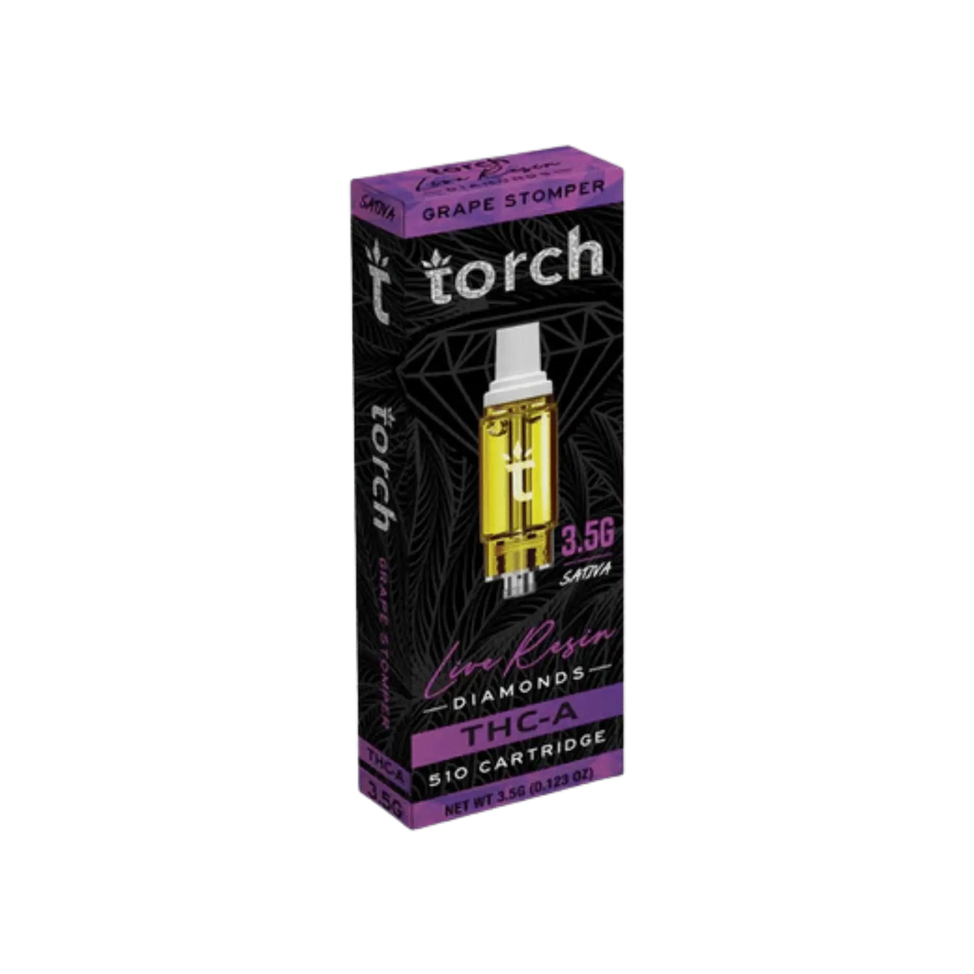 TORCH LIVE RESIN DIAMONDS 3.5G THC-A CARTS TORCH