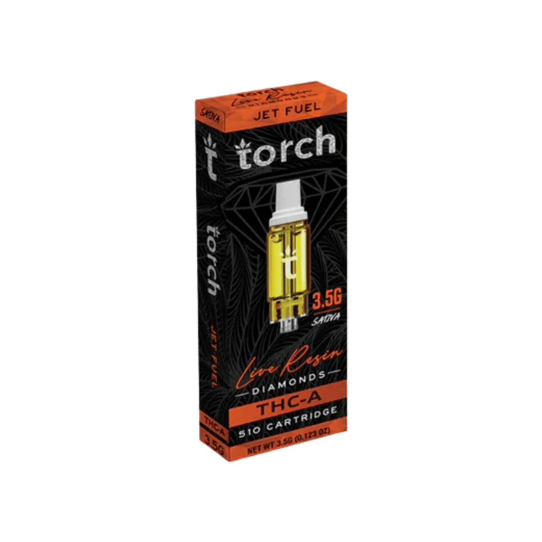 TORCH LIVE RESIN DIAMONDS 3.5G THC-A CARTS TORCH