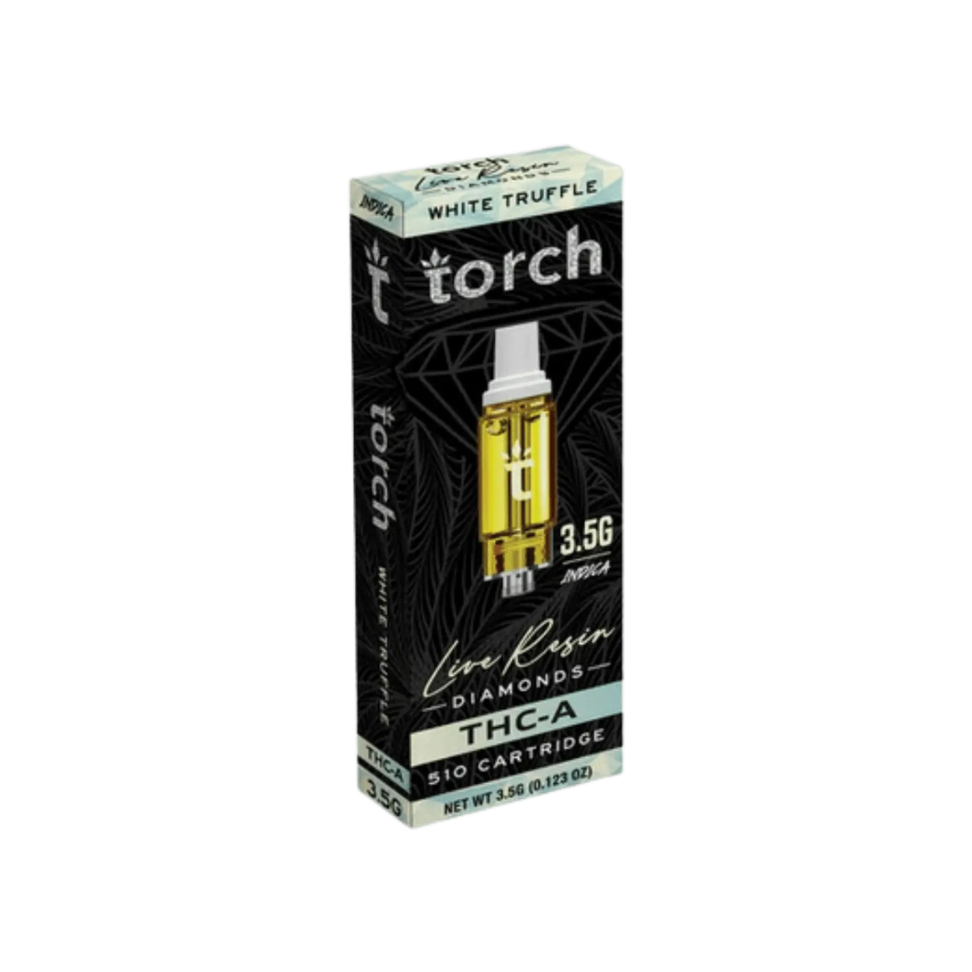 TORCH LIVE RESIN DIAMONDS 3.5G THC-A CARTS TORCH