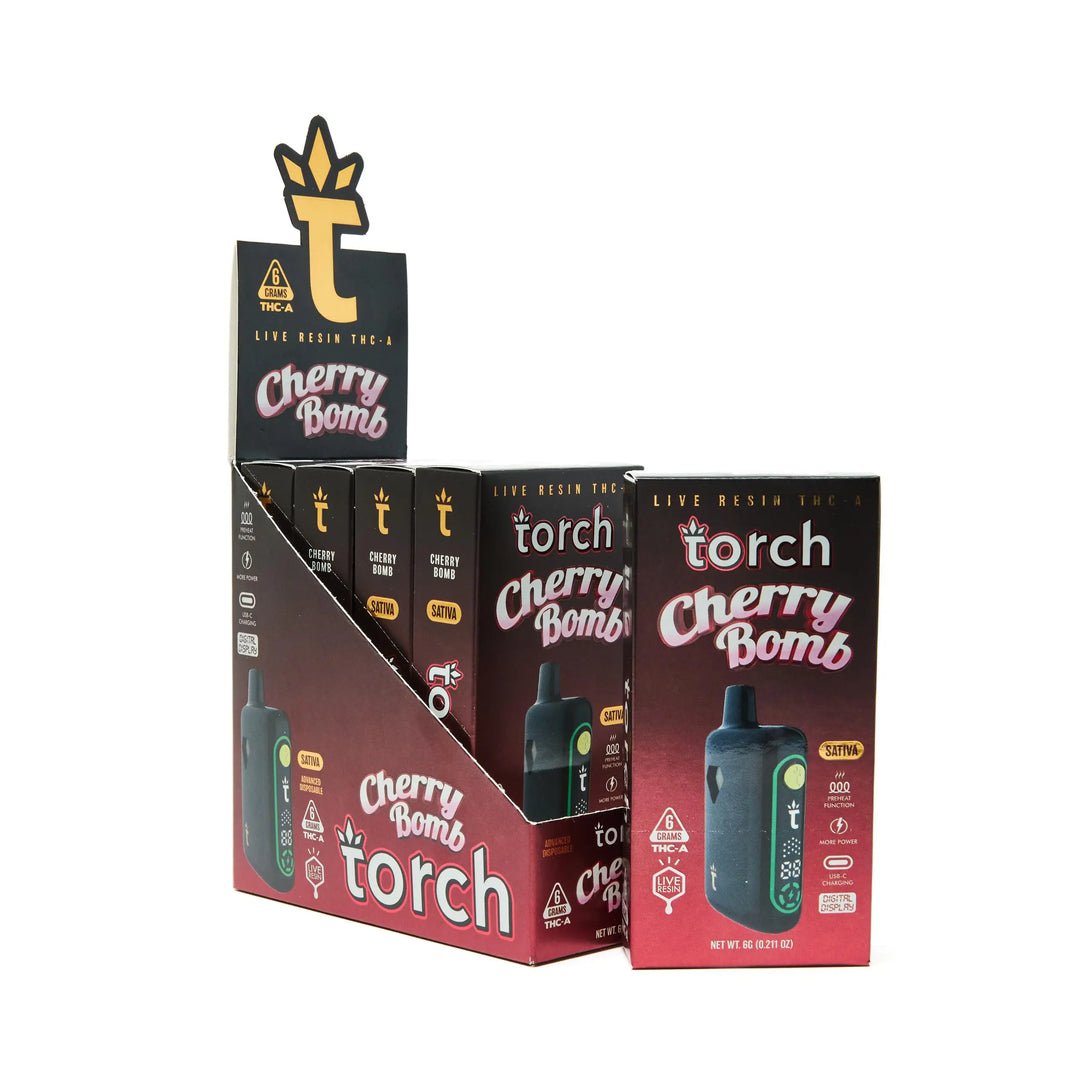 TORCH PULSE LIVE RESIN THC-A 6GM DISPOSABLE TORCH