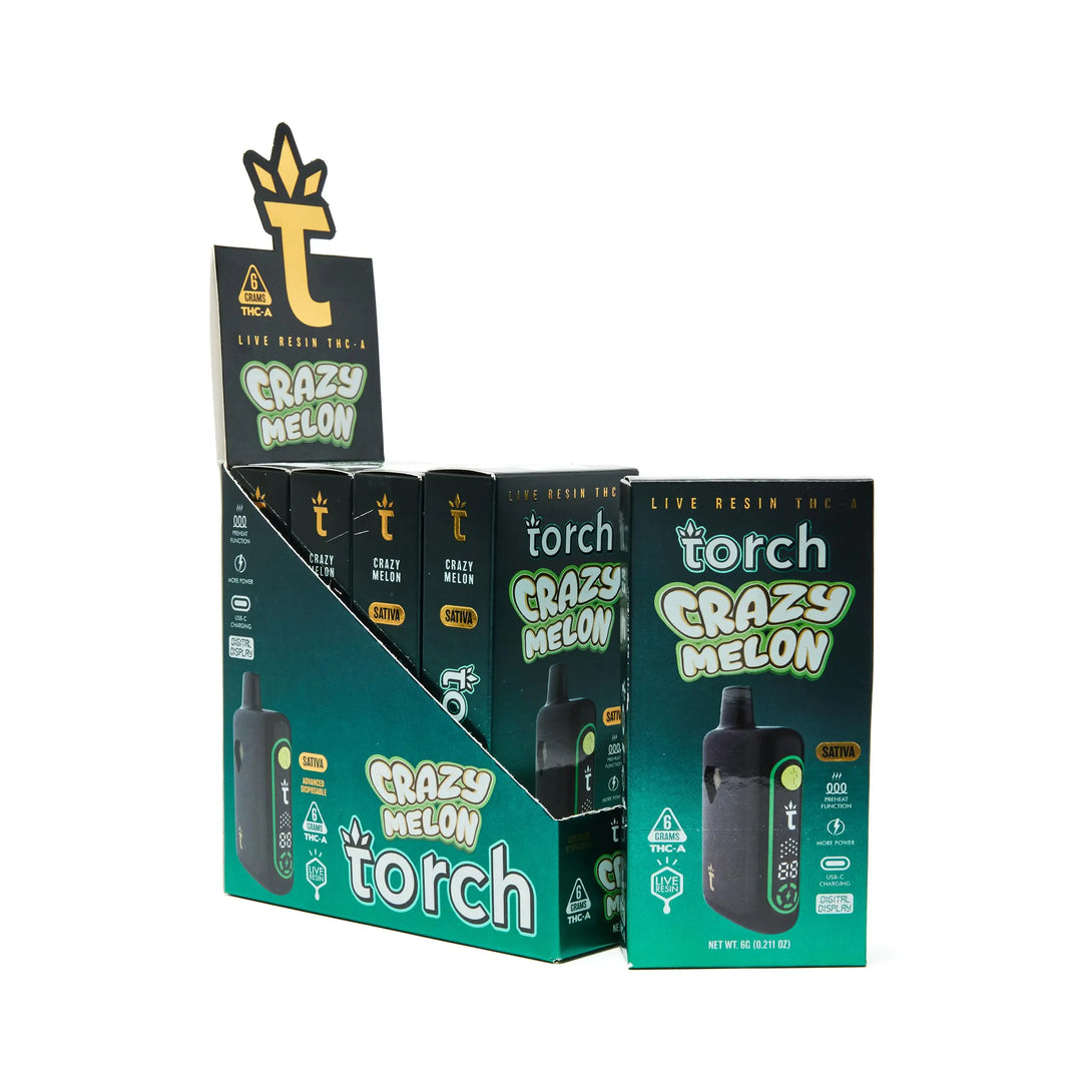 TORCH PULSE LIVE RESIN THC-A 6GM DISPOSABLE TORCH