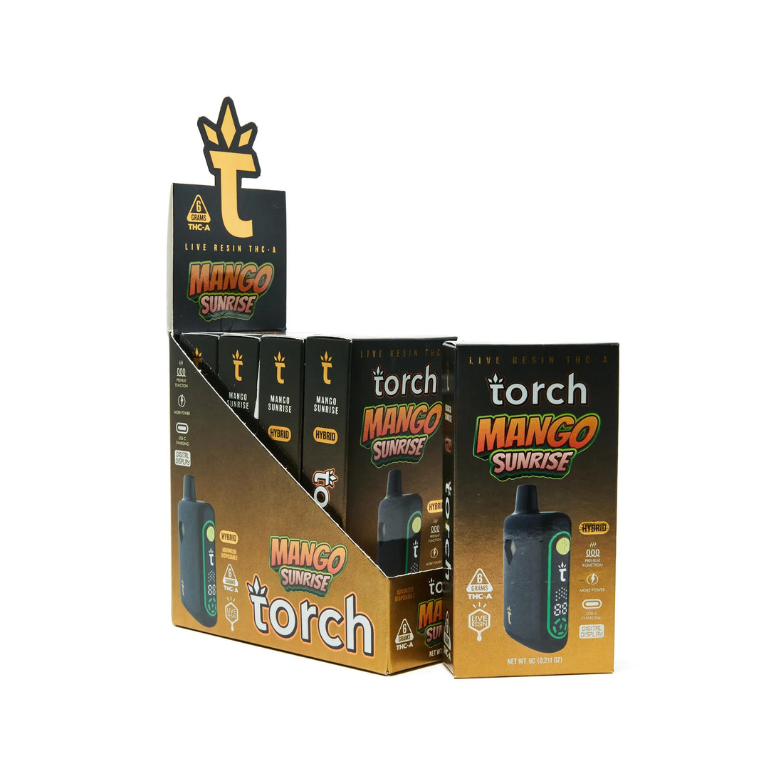 TORCH PULSE LIVE RESIN THC-A 6GM DISPOSABLE TORCH