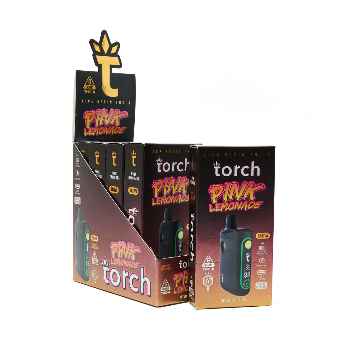 TORCH PULSE LIVE RESIN THC-A 6GM DISPOSABLE TORCH
