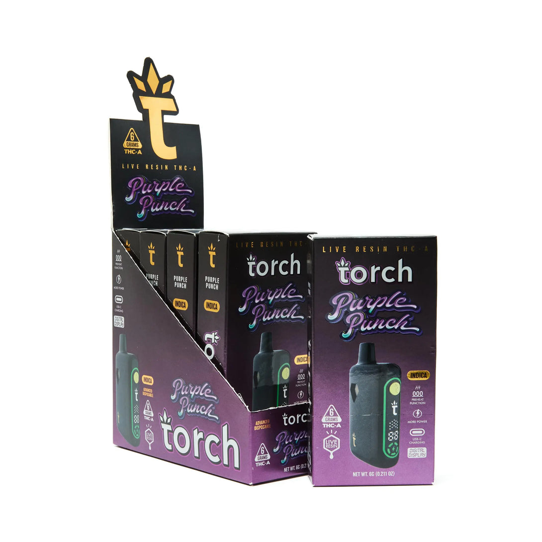 TORCH PULSE LIVE RESIN THC-A 6GM DISPOSABLE TORCH