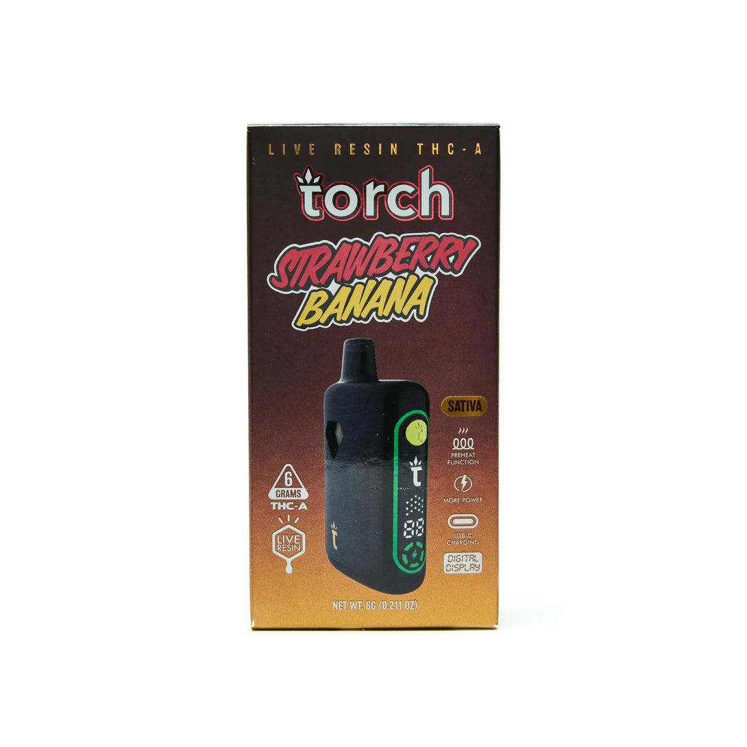 TORCH PULSE LIVE RESIN THC-A 6GM DISPOSABLE TORCH