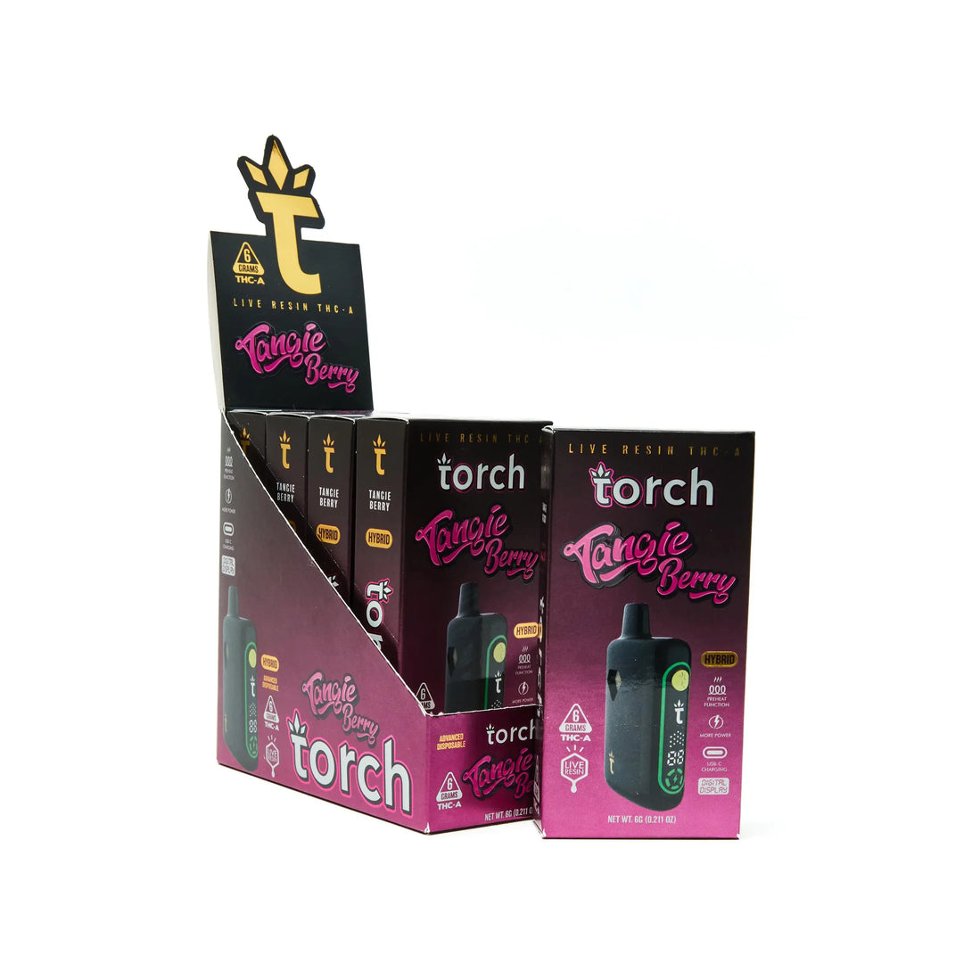 TORCH PULSE LIVE RESIN THC-A 6GM DISPOSABLE TORCH