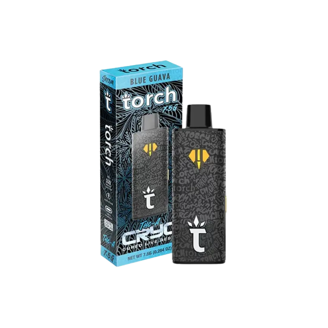 TORCH THC-A 7.5GM CRYO LIVE RESIN DISPOSABLE TORCH