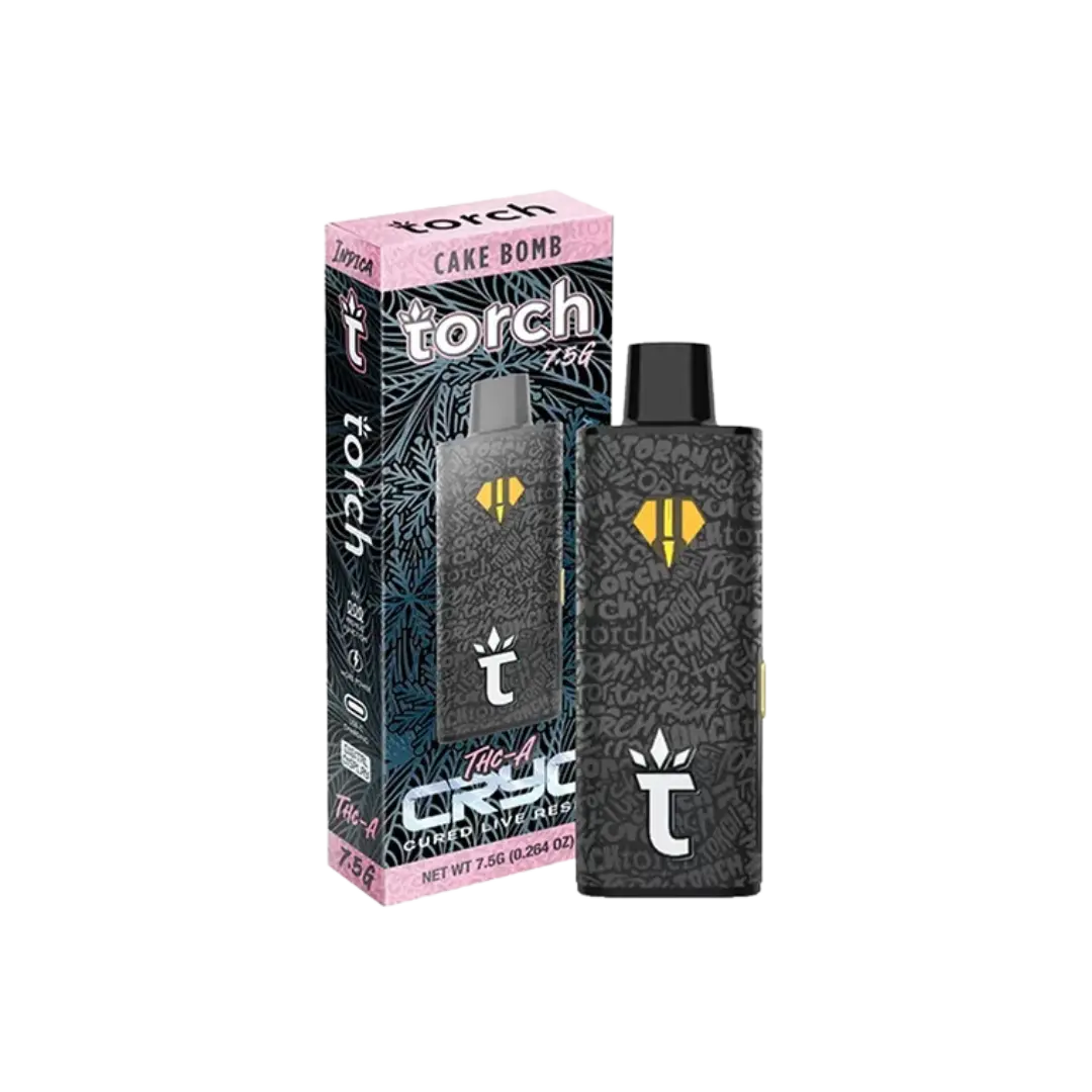 TORCH THC-A 7.5GM CRYO LIVE RESIN DISPOSABLE TORCH