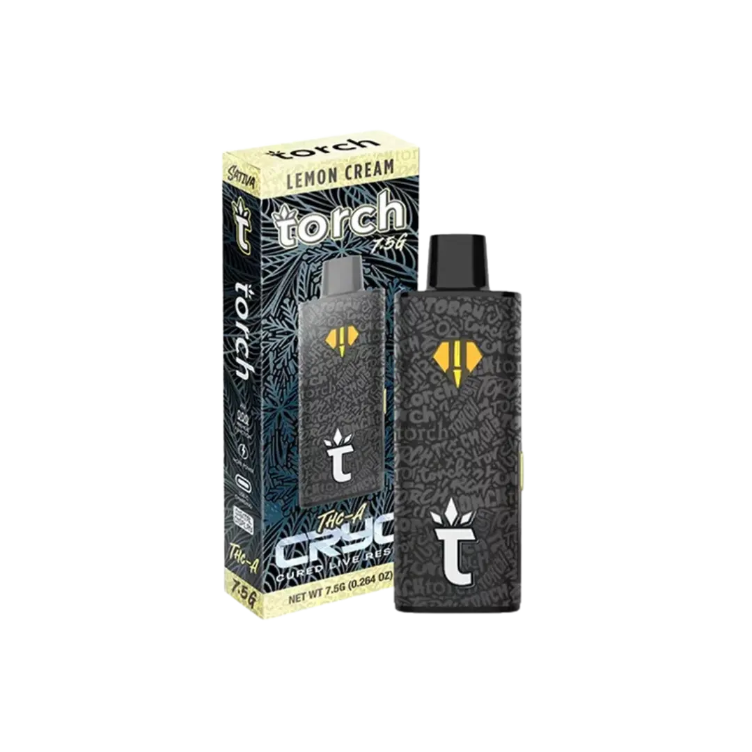 TORCH THC-A 7.5GM CRYO LIVE RESIN DISPOSABLE TORCH