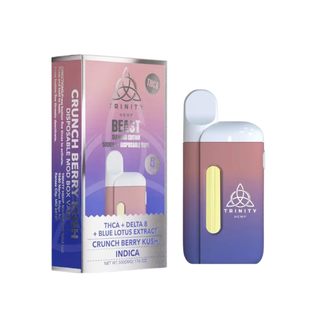 TRINITY BEAST DIAMOND EDITION 5GM THC-A DISPOSABLE TRINITY HEMP