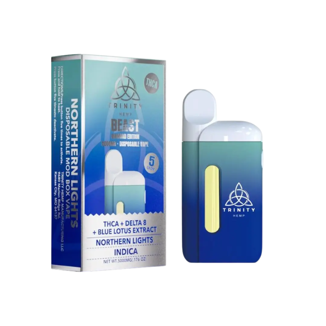 TRINITY BEAST DIAMOND EDITION 5GM THC-A DISPOSABLE TRINITY HEMP