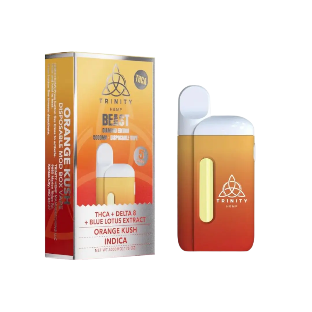 TRINITY BEAST DIAMOND EDITION 5GM THC-A DISPOSABLE TRINITY HEMP