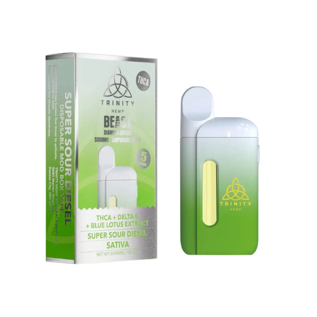 TRINITY BEAST DIAMOND EDITION 5GM THC-A DISPOSABLE TRINITY HEMP