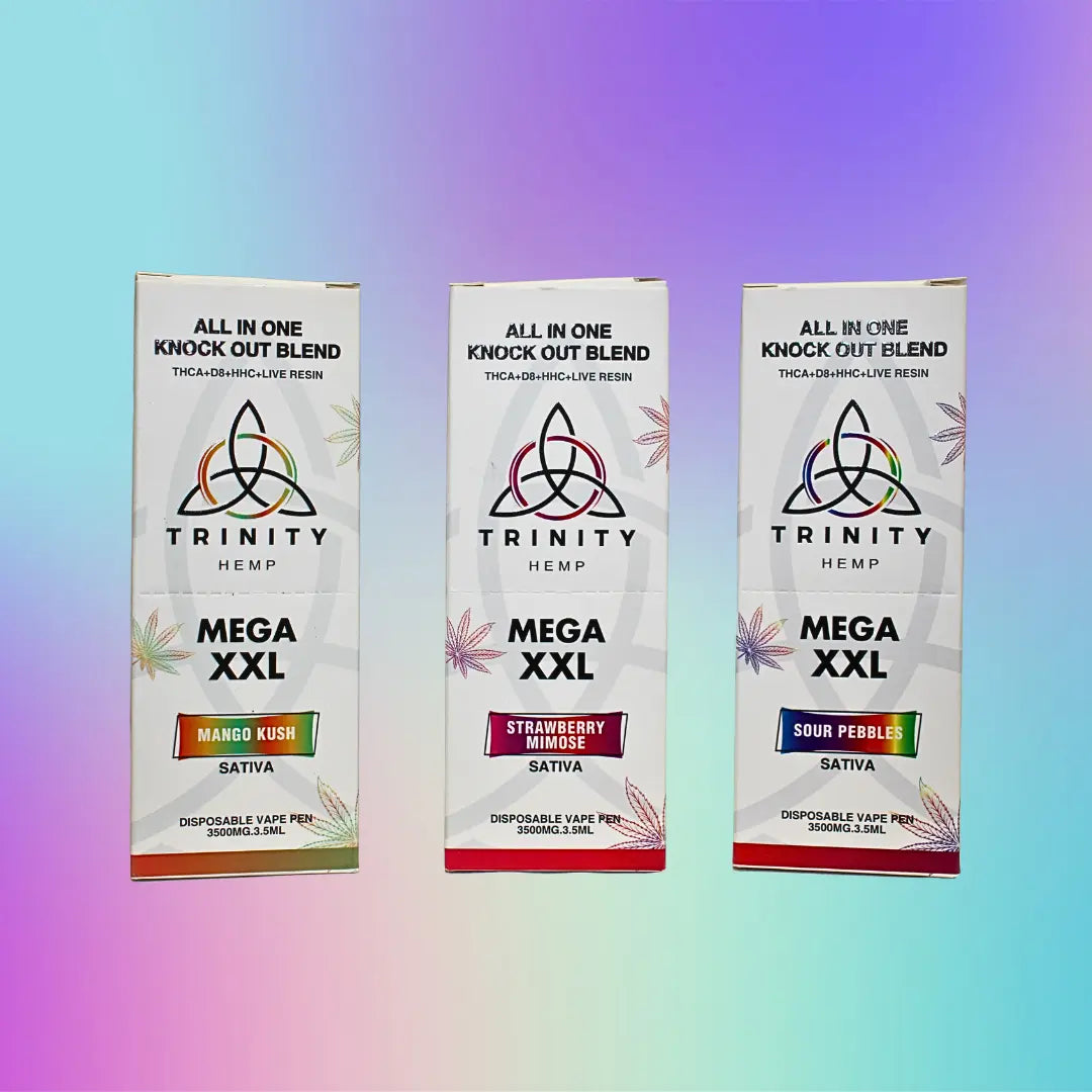 TRINITY KO BLEND MEGA XXL 3.5GM THC-A DISPOSABLE TRINITY HEMP