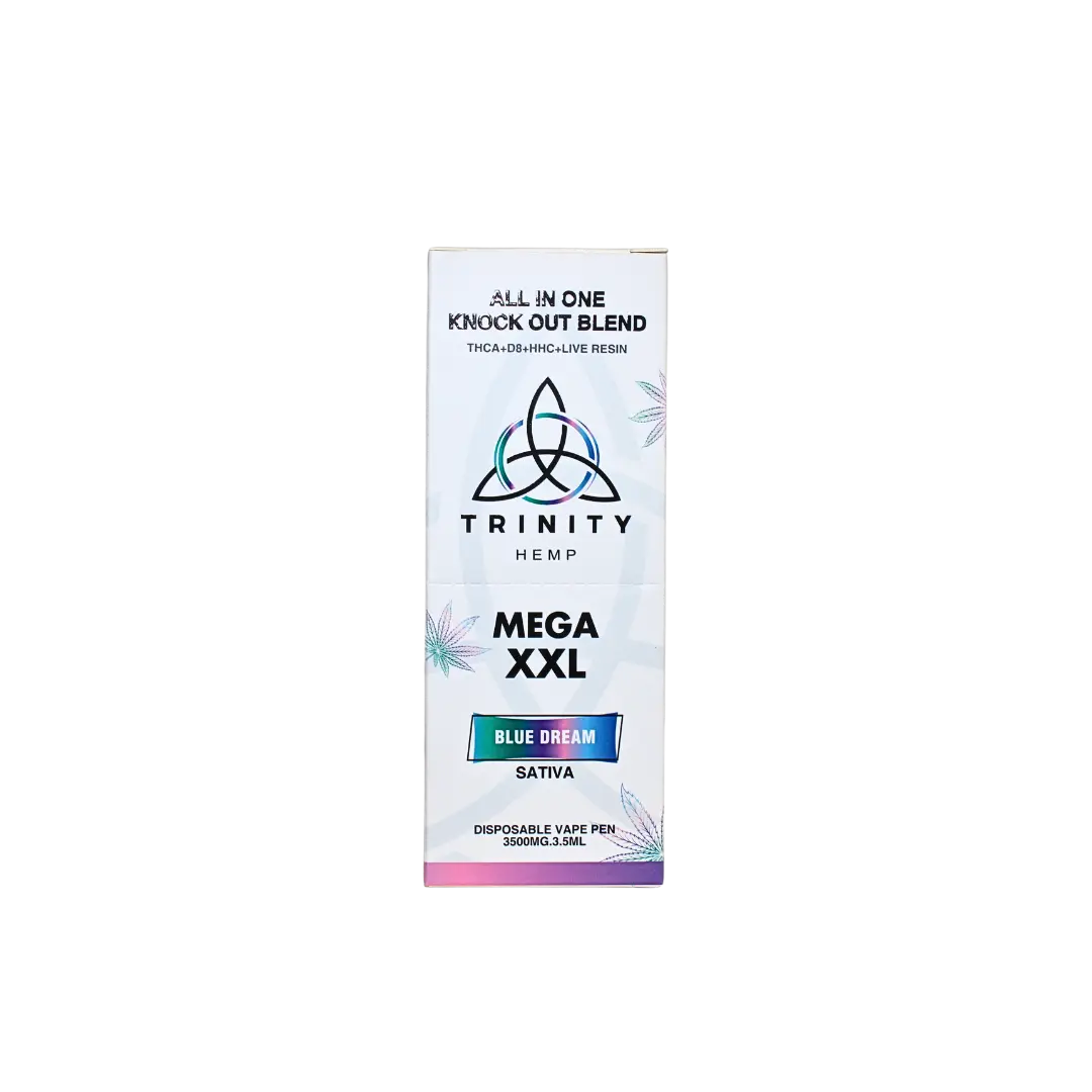 TRINITY KO BLEND MEGA XXL 3.5GM THC-A DISPOSABLE TRINITY HEMP
