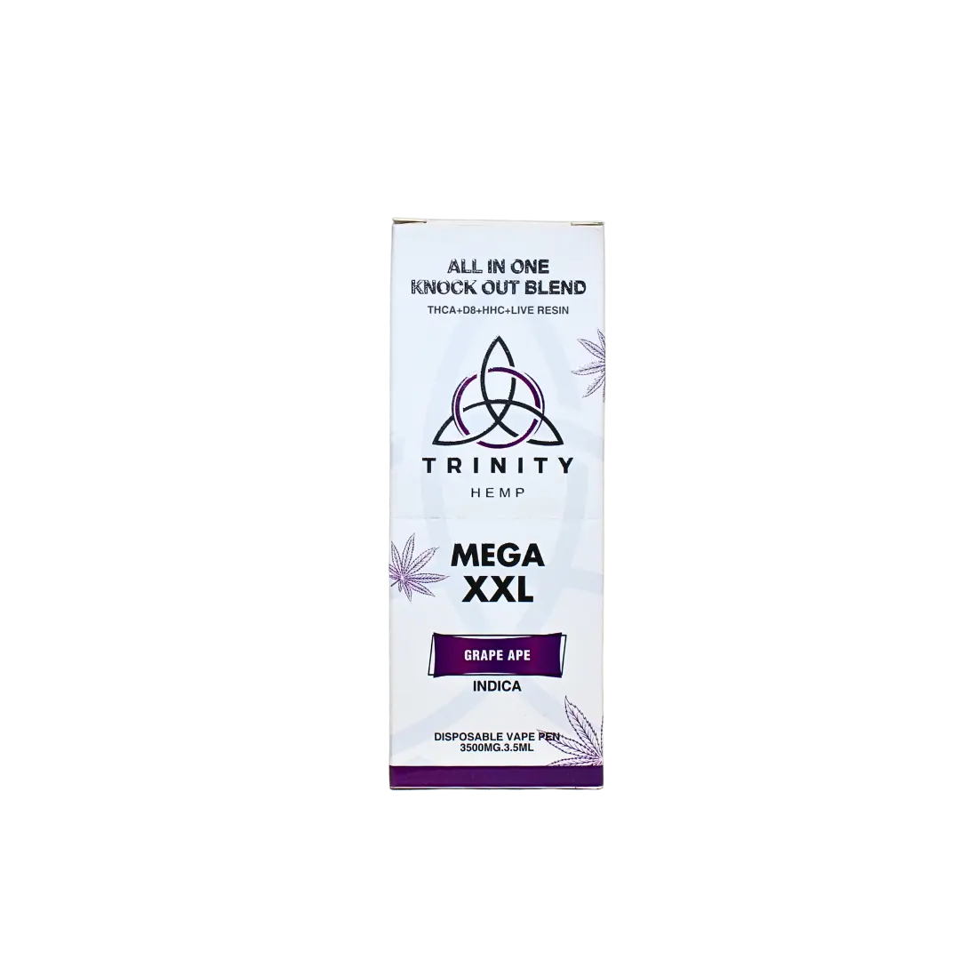 TRINITY KO BLEND MEGA XXL 3.5GM THC-A DISPOSABLE TRINITY HEMP