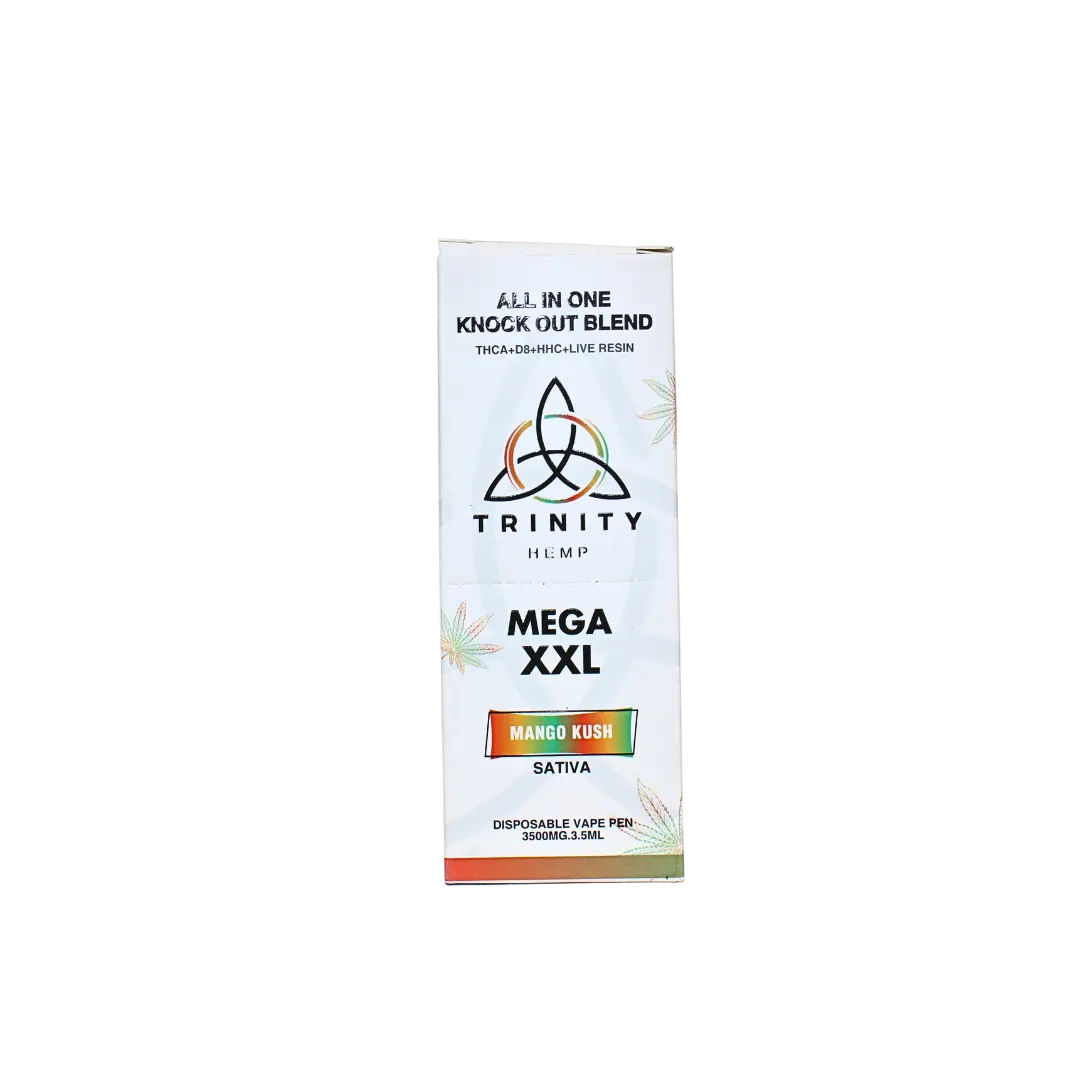 TRINITY KO BLEND MEGA XXL 3.5GM THC-A DISPOSABLE TRINITY HEMP
