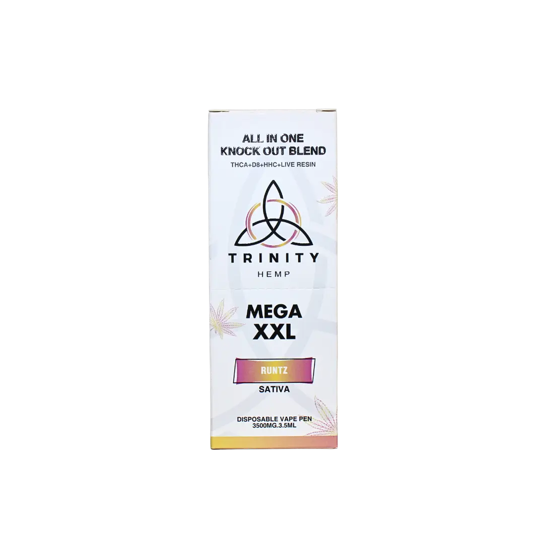 TRINITY KO BLEND MEGA XXL 3.5GM THC-A DISPOSABLE TRINITY HEMP