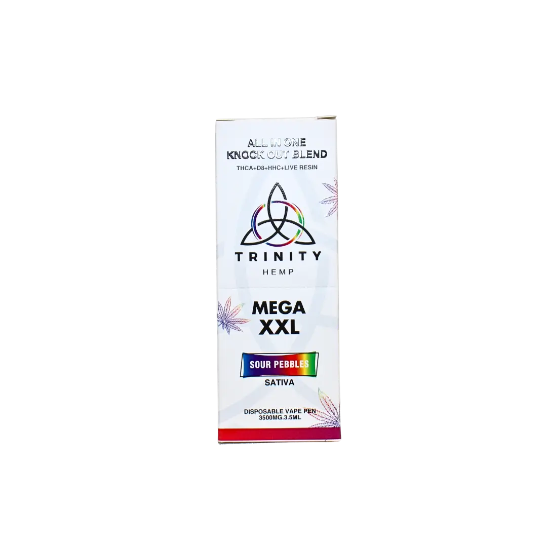 TRINITY KO BLEND MEGA XXL 3.5GM THC-A DISPOSABLE TRINITY HEMP