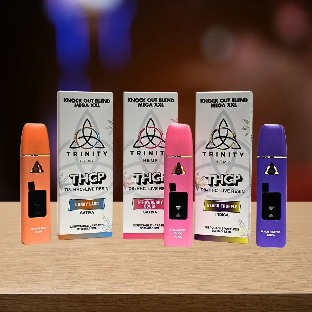 TRINITY KO BLEND MEGA XXL 3.5GM THC-P DISPOSABLE TRINITY HEMP