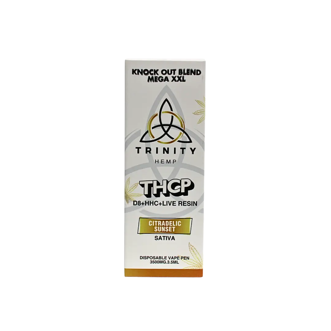 TRINITY KO BLEND MEGA XXL 3.5GM THC-P DISPOSABLE TRINITY HEMP