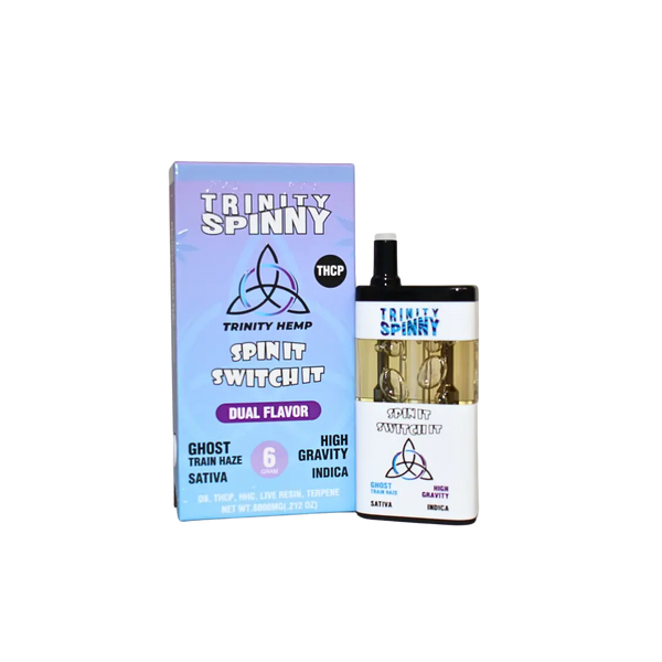 TRINITY SPIN IT SWITH IT DUAL FLAVOR THC-P 6GM DISPOSABLE TRINITY HEMP