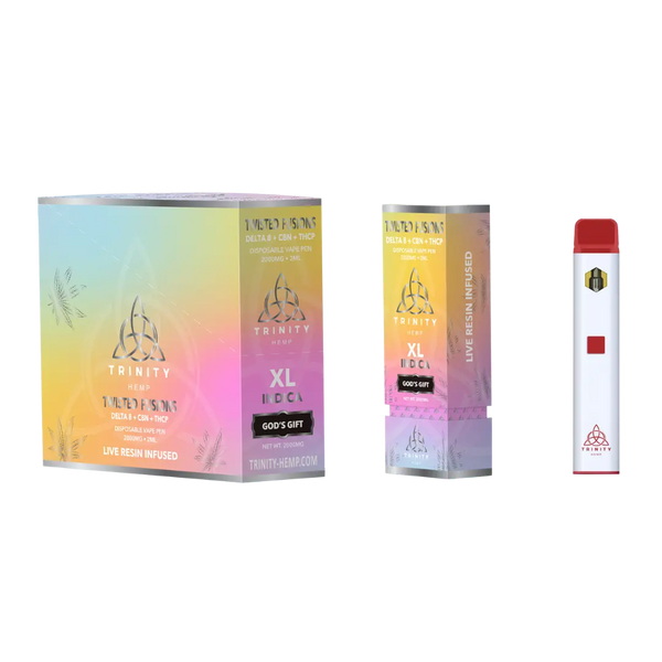 TRINITY TWISTED FUSIONS XL 2GM THC-P DISPOSABLE TRINITY HEMP