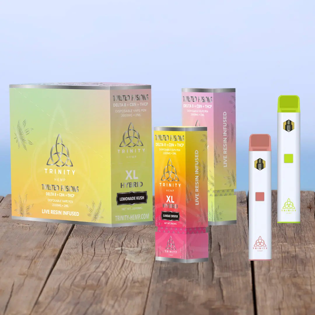 TRINITY TWISTED FUSIONS XL 2GM THC-P DISPOSABLE TRINITY HEMP
