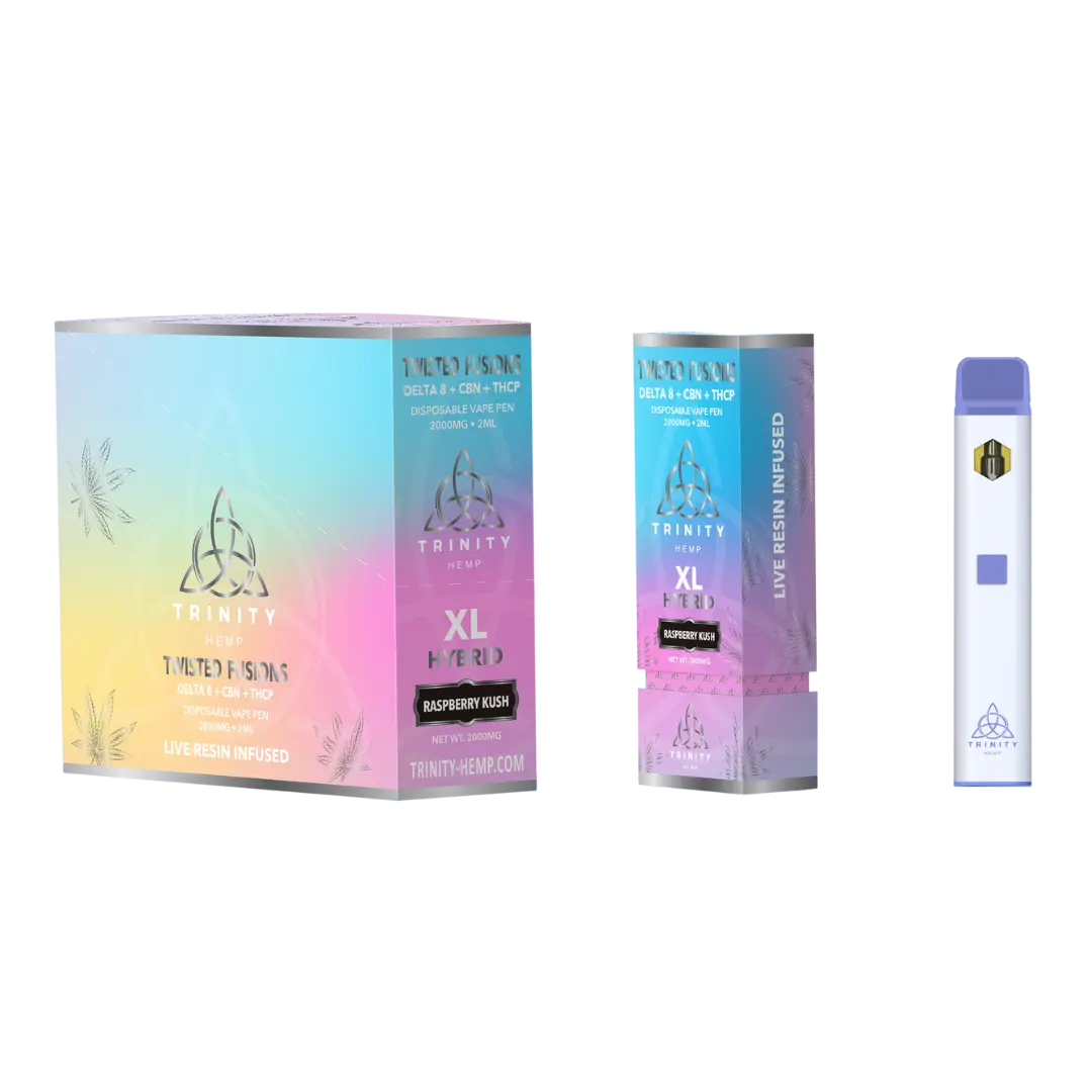 TRINITY TWISTED FUSIONS XL 2GM THC-P DISPOSABLE TRINITY HEMP