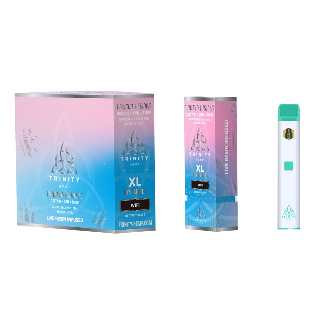 TRINITY TWISTED FUSIONS XL 2GM THC-P DISPOSABLE TRINITY HEMP