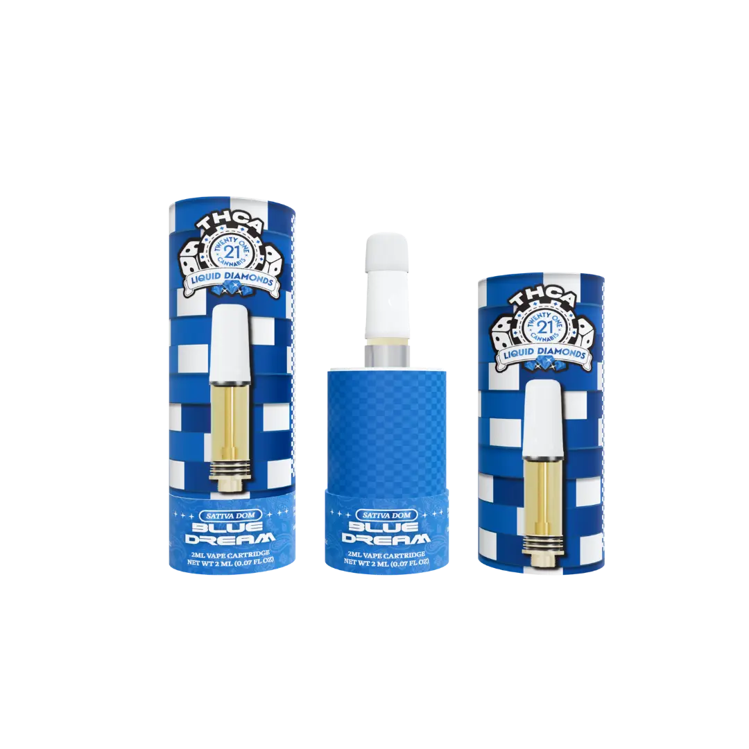 TWENTY ONE 2GM THC-A CARTS TWENTY ONE