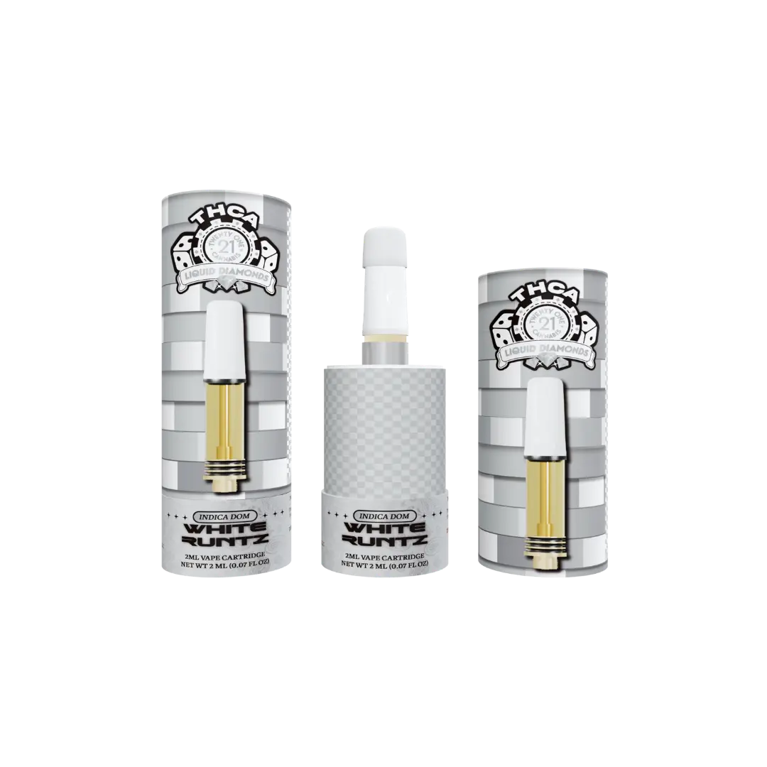 TWENTY ONE 2GM THC-A CARTS TWENTY ONE