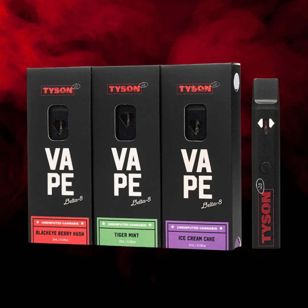TYSON 2.0 DELTA 8 DISPOSABLE VAPE TYSON