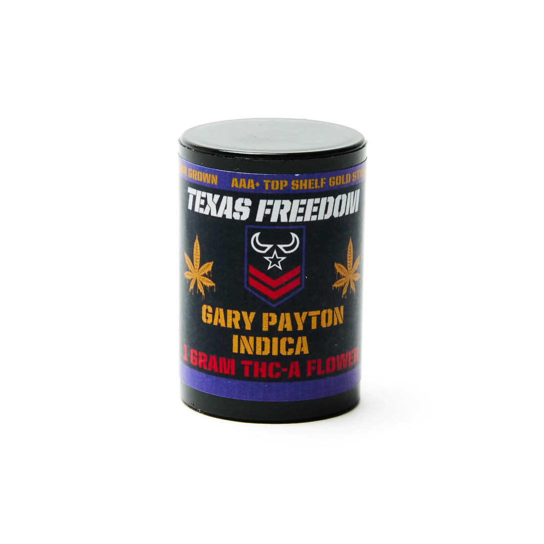 Texas Freedom CBD THCA 1g Flower Display Jar, 1 g Texas Freedom CBD