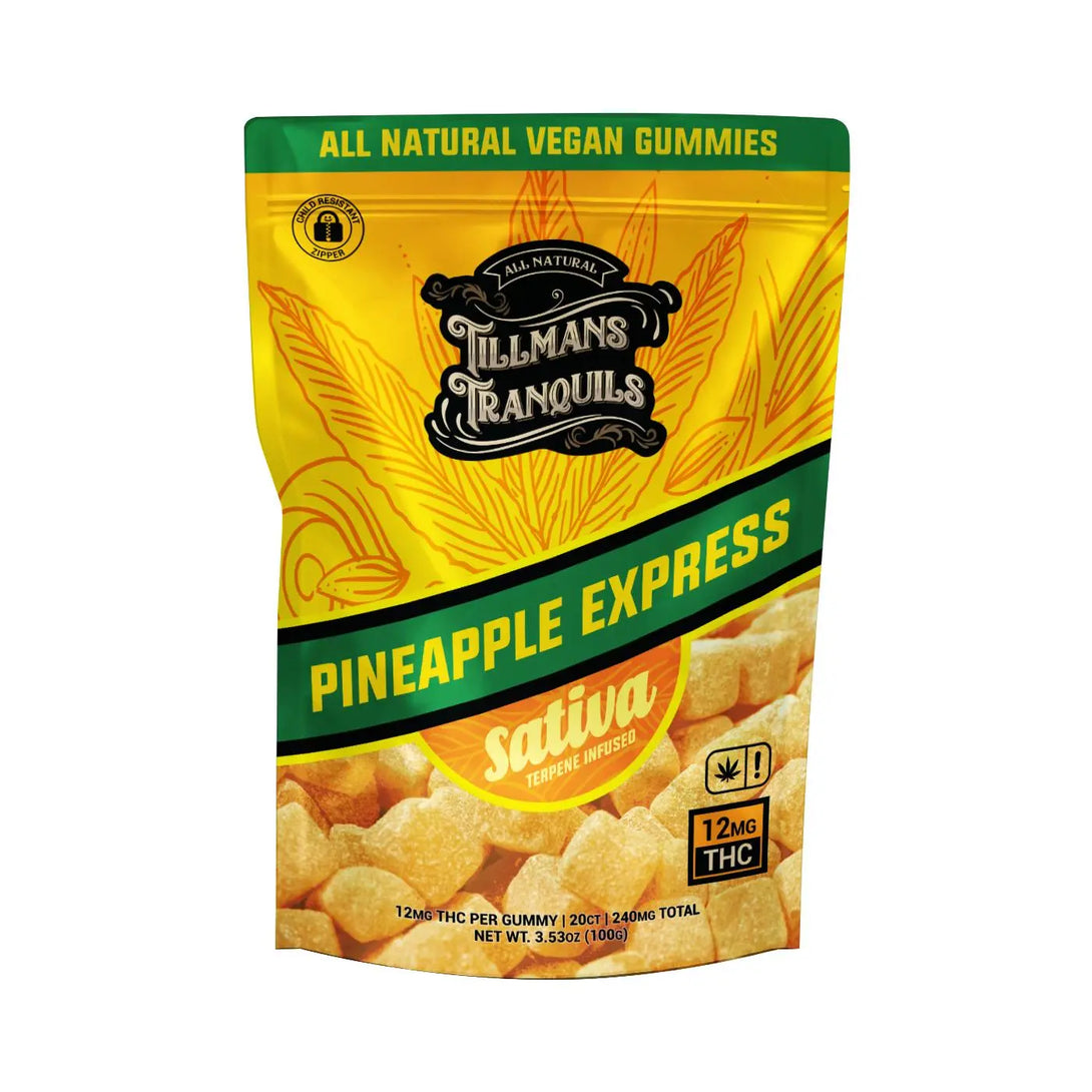 Tillman's Tranquils D9 Gummies, 20CT, 300 mg Tillmans Tranquils