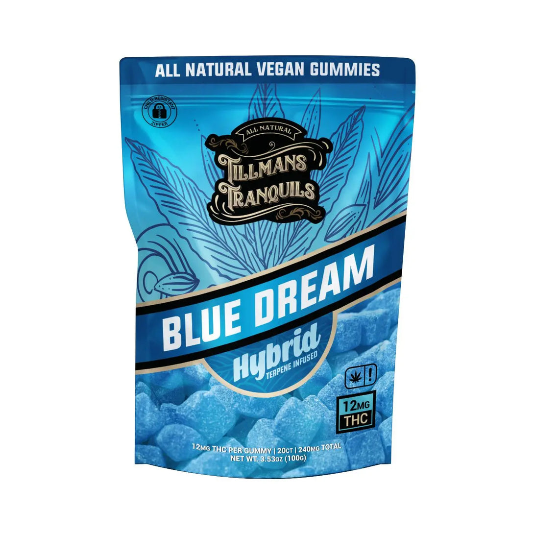 Tillman's Tranquils D9 Gummies, 20CT, 300 mg Tillmans Tranquils