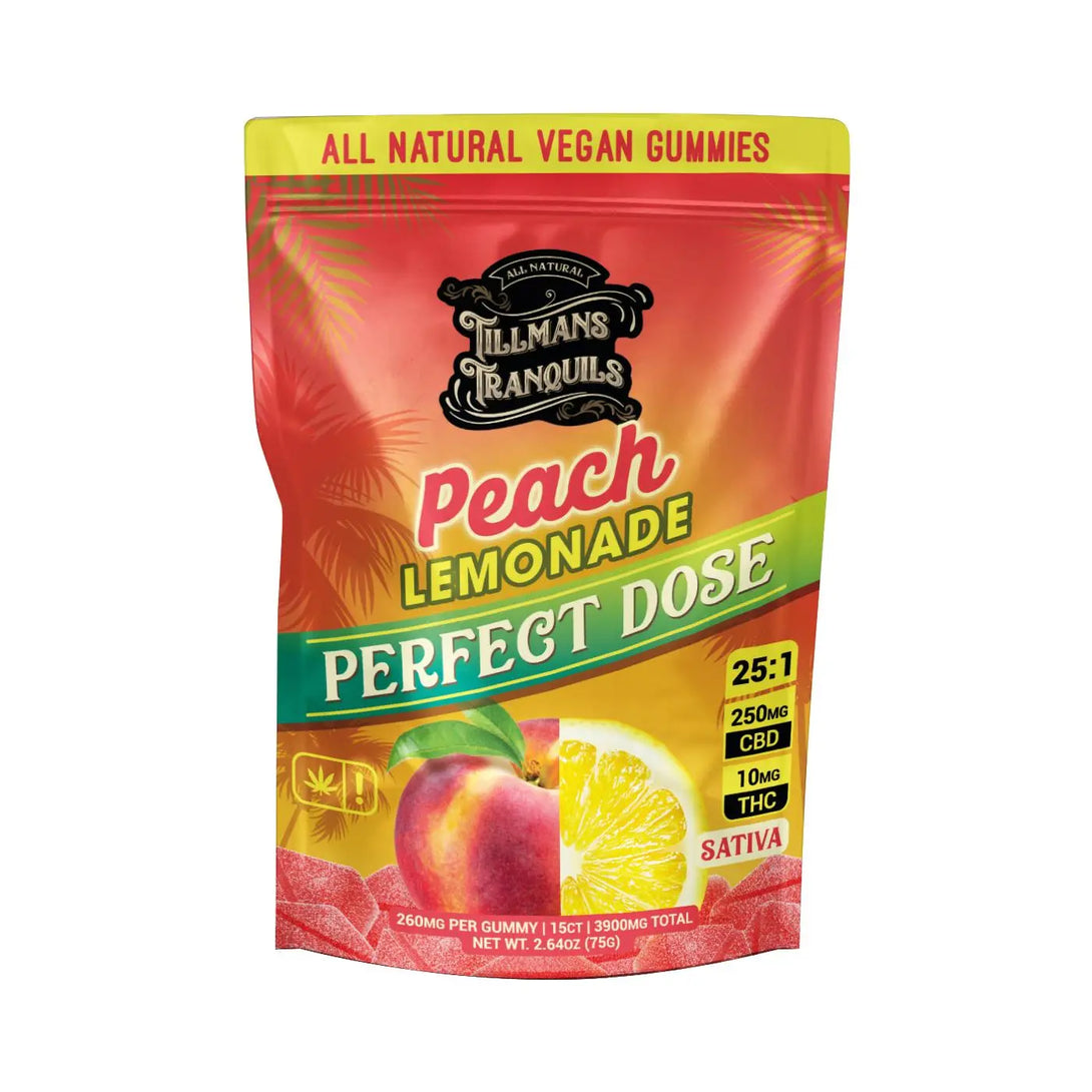 Tillman's Tranquils D9 + CBD Gummies, 15CT, 450 mg Tillmans Tranquils