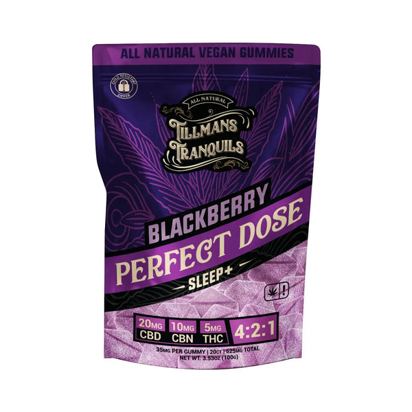 Tillman's Tranquils Perfect Dose Sleep+ Gummies, 20CT, 700 mg Tillmans Tranquils