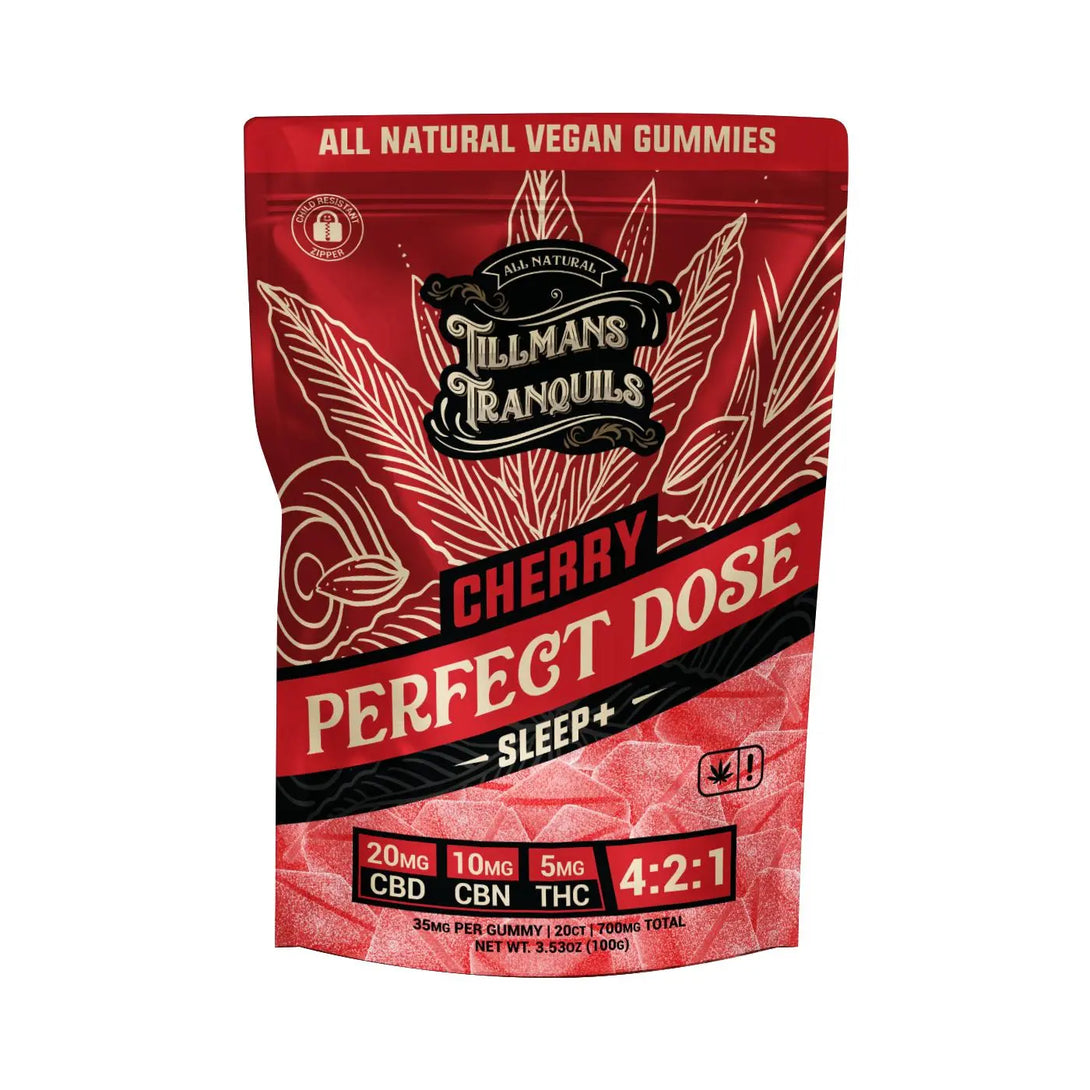 Tillman's Tranquils Perfect Dose Sleep+ Gummies, 20CT, 700 mg Tillmans Tranquils