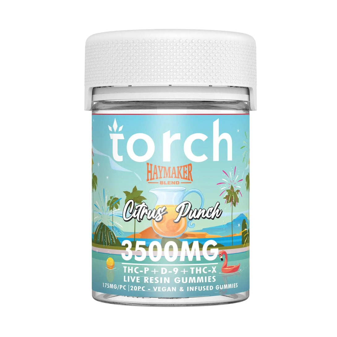 Torch Delta 9 Live Resin Haymaker Gummies, 20CT, 3500 mg Torch