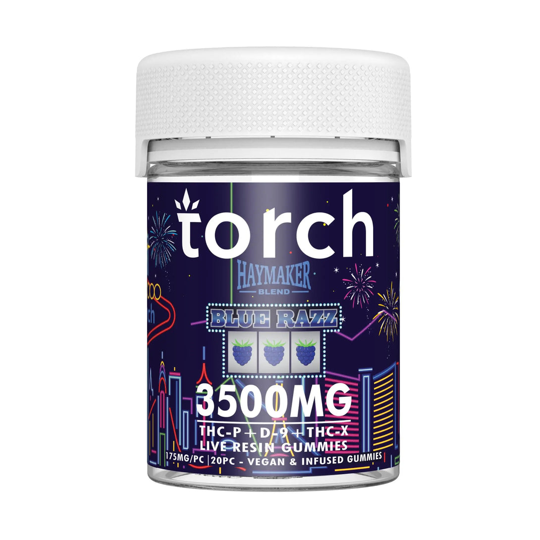 Torch Delta 9 Live Resin Haymaker Gummies, 20CT, 3500 mg Torch