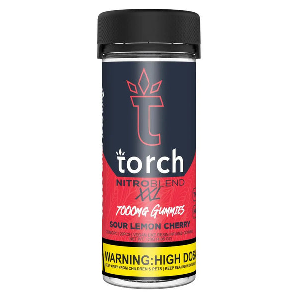 Torch THCP XXL Nitro Blend Gummies, 20CT, 7000 mg Torch