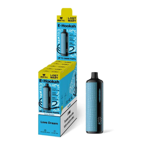 URBAN TALE X LOST MARY E-HOOKAH DISPOSABLE VAPE 26000 PUFFS LOST MARY
