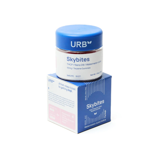 Urb Skybites Mile High THCP Gummies, 10CT, 50 mg Urb