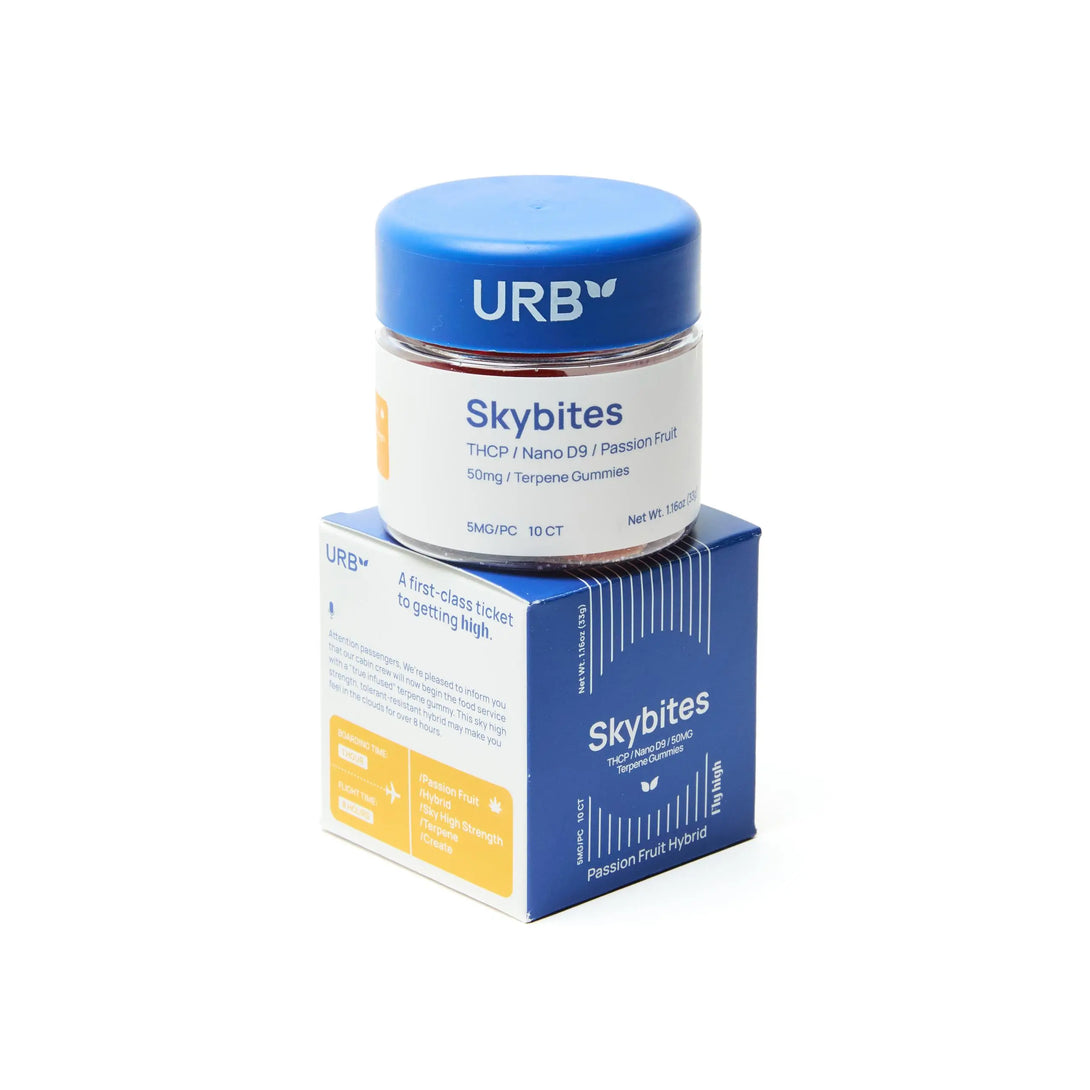Urb Skybites Mile High THCP Gummies, 10CT, 50 mg Urb