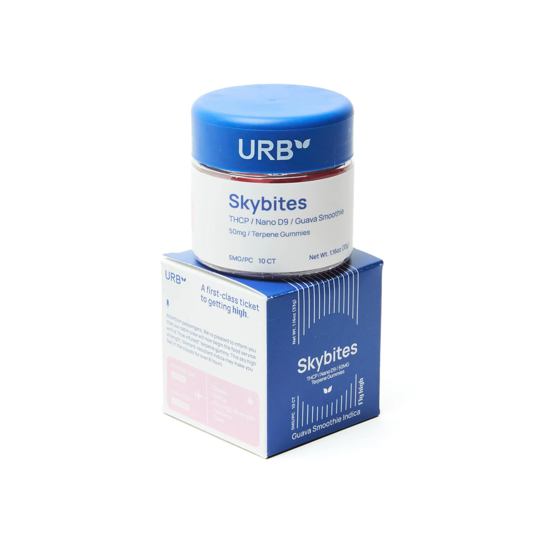 Urb Skybites Mile High THCP Gummies, 10CT, 50 mg Urb