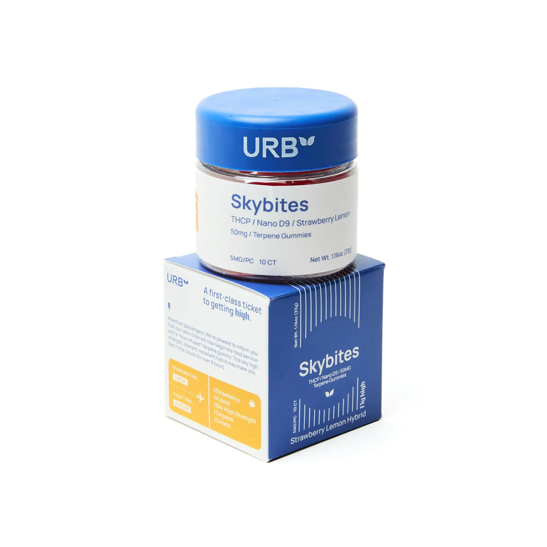Urb Skybites Mile High THCP Gummies, 10CT, 50 mg Urb