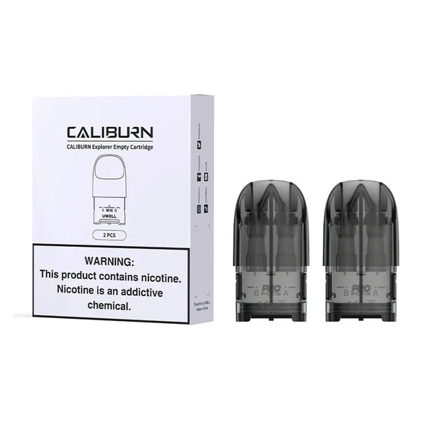 Uwell Caliburn Explorer Replacement Pods 2ML, 2pk Uwell