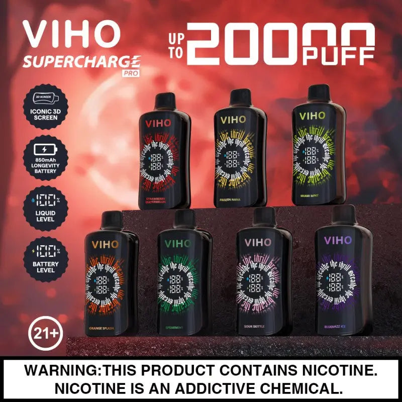 VIHO SUPERCHARGE PRO 20000 DISPOSABLE VIHO TURBO